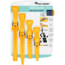 Sea to Summit Stretch-Loc TPU Straps Set, 4 Pack, Yellow, All Sizes x 20mm, 856-50