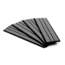 SeaDek Brushed 6mm 4-Piece Step Kit - 3.75in x 12.75in, Storm Gray/Black Faux Teak, 23902-80066