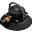 SeaSucker 4.5in SeaSucker Mount w/Pointed Stainless Steel D-Ring, Black, VM1015B