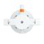 SeaSucker Double Compact Hook, White, SM8111W