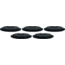SeaSucker Replacement Vacuum Pad Oval, 5 Pack, Black, CX2010B