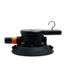 SeaSucker Single Compact Hook, Black, SM8101B