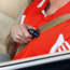 Secur Car Charger w/2 USB Outlets and Seatbelt Cutter, Black SP-4006