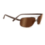 Serengeti Palladio Sunglasses - Satin Dark Brown Frame, Polar PhD Drivers Gold Lenses 7568