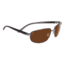 Serengeti Trapani Sunglasses - Shiny Gunmetal/Gray Stripe Frame, Drivers Lenses 7599