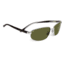Serengeti Trapani Sunglasses - Shiny Silver Smoke Stripe Frame, 555nm Lenses 7603