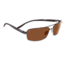 Serengeti San Remo Sunglasses - Shiny Gunmetal/Gray Stripe Frame, Drivers Lenses 7608