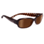 Serengeti Chloe Sunglasses - Bronze Zebra Frame, Drivers Gold Polarized Lenses 7624