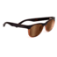 Serengeti Milano Sunglasses - Satin Dark Brown/Shiny Cognac Frame, Drivers Gold Polarized Lenses 7662