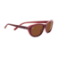 Serengeti Bagheria Sunglasses - Wine Frame and Polarized Drivers Lens 7790