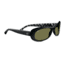 Serengeti Bella Sunglasses - Shiny Black Zebra Frame, 555nm Polarized Lenses 7629