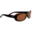 Serengeti Bella Sunglasses - Shiny Black Cork Frame and Polarized Drivers Lens 7747