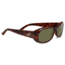 Serengeti Bianca Sunglasses,Red Moss Tortoise Frame,Polarized 555nm Square Lens 8425