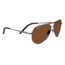 Serengeti Carrara Sunglasses, Shiny Gunmetal Frame, Polarized Drivers Lens, 8297