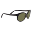 Serengeti Caterina Sunglasses, Shiny Black/Brown Wood Frame, Polarized Drivers Lens, 8186