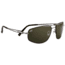 Serengeti Augusto Sunglasses 7225 - Shiny Gunmetal / Black Tannery Frame, 555nm Polarized Lens