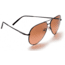 Serengeti Aviator Sunglasses - Medium, Matte Black Frame, Drivers Gradient Lens 6783