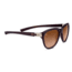 Serengeti Elba Sunglasses,Sanded Crystal Brown Frame,Polarized Drivers Gradient Round Lens 8340