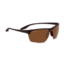 Serengeti Linosa Sunglasses, Sanded Dark Brown, Polar PhD Drivers, 8509