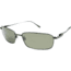 Serengeti Modena Sunglasses Shiny Gunmetal Frame 555nm Polarized Lenses 7551