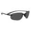 Serengeti Nuvino Sunglasses, Shiny Black Frame, Polarized PhD CPG Lens 7318