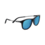Serengeti Pavia Sunglasses, Satin Black Frame, Polarized 555nm Blue Lens, 8203