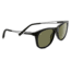 Serengeti Pavia Sunglasses, Shiny Black Frame, Polarized 555nm Lens, 8195