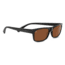 Serengeti Rapallo Sunglasses, Shiny Black, Polarized Drivers 8364