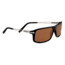 Serengeti Rivoli Sunglasses - Satin Black Frame and Polarized Drivers Lens 7765
