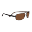 Serengeti San Remo Sunglasses - Satin Dark Brown/Black Tortoise Frame, Drivers Polarized Lenses 7609