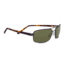 Serengeti San Remo Sunglasses,Satin Gunmetal/Tortoise Frame,Polarized 555nm Rectangle Lens 8452