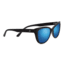 Serengeti Sophia Sunglasses, Shiny Black Frame, Polarized 555nm Blue Lens, 8280