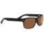 Serengeti Fontana Sunglasses 7378, Shiny Black Frame, Polarized 555nm Lens