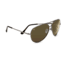 Serengeti Large Aviator, Shiny Gunmetal Frame, 555nm Polarized Lens, 7509