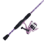 Shakespeare Amphibian Camo Spinning Combo, 5.2/1, 30, 5ft. 6in. Rod Length, Medium Power, 2 Pieces Rod, Pink, AMPCAMSPPCBO