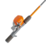 Shakespeare EZ-Grow Kit, 3.2/1, 6, 4ft. 6in. Rod Length, Light Power, Telescopic Pieces Rod, Orange, EZ-GROWORG