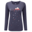 Shed, Mountain Equipment Crystalline Long Sleeve Tee - Womens, Welsh Slate, 12, ME-001839-1133-12-DEMO