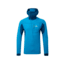 SHED, Mountain Equipment Eclipse Hooded Zip Tee Pullover - Mens, Lagoon Blue/Marine, Large, ME-002285-ME-01207-L-SHED