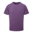 Shed, Mountain Equipment Groundup Tee - Mens, Damson Stripe, Large, ME-000595-1441-L-DEMO