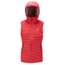 Shed, Rab Womens Synergy Vest, Coral Red, 12, QIO-04-CR-12-DEMO