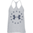 SHED, Under Armour Freedom Logo Tank - Womens, Steel Light Heather, Small, 1333377-35-S