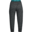 SHED, Under Armour Play Up Capri Solid - Womens, Black/Tourmaline Teal, Small, 1304871-57-S