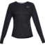 SHED, Under Armour Streaker 2.0 Long Sleeve Shirt - Womens, Black/Reflective, Small, 1317287-1-S