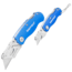 Sheffield Folding Lock Back Utility Knives, 2 Pack, Blue, 12117