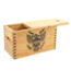 Sheffield Standard Pine Craft Box, Crest Design, Brown, 12650-6