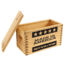 Sheffield Standard Pine Craft Box, Free/Brave Design, Brown, 12650-7