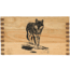 Sheffield Standard Pine Craft Box, Wolf Design, Brown, 12650-2