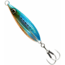 Shimano Butterfly Flat-Fall Jig, 80g Mid-Column, 2 3/0 Assist Hooks, Sinking, Blue/Sardine, 85mm, BFLFF080BS