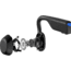Shokz OpenMove Bone Conduction Open-Ear Lifestyle/Sport Headphones, Blue, S661-ST-BL-US