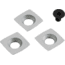 Shop Fox Carbide Replacement Cutters for D4873 Lathe Chisel - 3 Pk, D4913